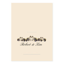 Carte 2 1/2 d'endroit de mariage x 3 1/2 - customi cartes de visite professionnelles