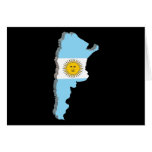 carte 3D de l'Argentine