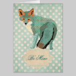 Carte ambre d'amour de Fox de Smokey cartes