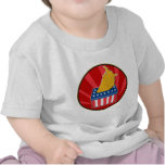 Carte américaine d'urne d'élection des Etats-Unis T-shirt