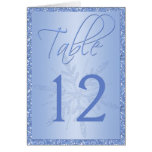 Carte bleue scintillante de nombre de Tableau de f