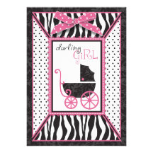 Carte chic d'invitation de boutique