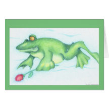 Carte d'amour de Froggy