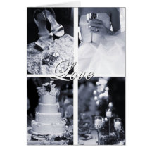 Carte d'amour de mariage