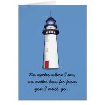 Carte d'amour de phare