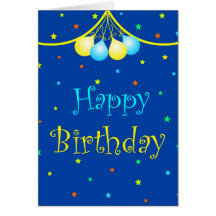 Carte d'anniversaire