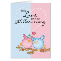carte d'anniversaire - cinquante-cinquième insépar