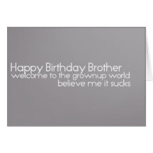 carte d'anniversaire de bro de joyeux anniversaire