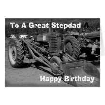 Carte d'anniversaire pour le Stepdad