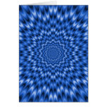 Carte de cintreuse d'oeil bleu