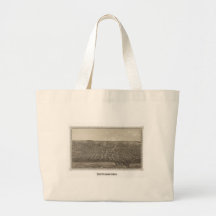 Carte de Cleveland, Ohio Sacs En Toile