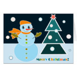 Carte de Joyeux Noël