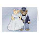 Carte de mariage de nounours