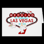 Carte de mariage royale de Las Vegas cartes