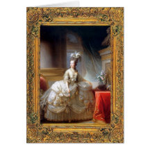 Carte de Marie Antoinette