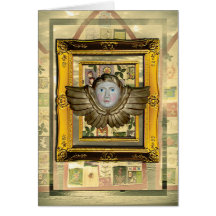 Carte de Noël d'ange