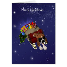 Carte de Noël de chien, Joyeux Noël