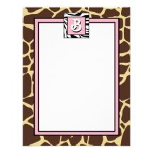 Carte de note contemporaine chic de poster de anim invitations personnalisables