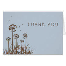 Carte de note de Merci