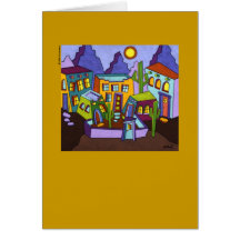 Carte de note des villes jumelles I
