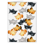 Carte de poissons d'aquarium d'aquariums populaire