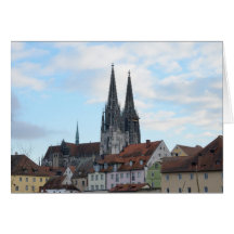 Carte de Ratisbonne, Allemagne