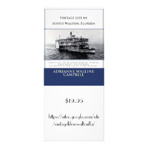 Carte de support - la vie vintage double carte personnalisée