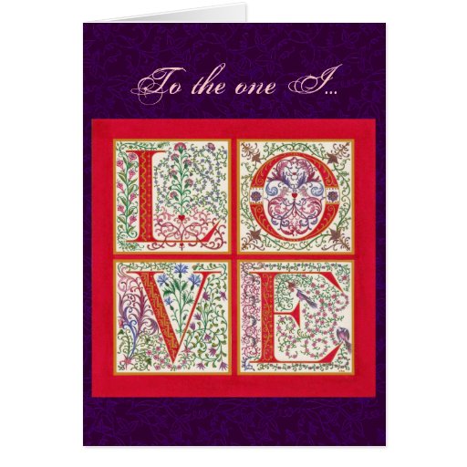 Carte de Valentine d'AMOUR