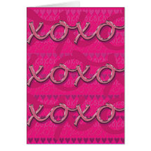 carte de Valentine de xoxo