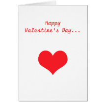 Carte de Valentine du professeur
