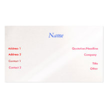 Carte de visite