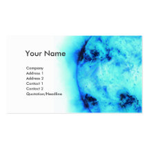 Carte de visite bleu 2 de Sun
