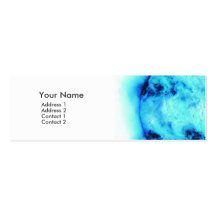 Carte de visite bleu 2 de Sun