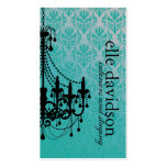 Carte de visite chic d'organisateur
