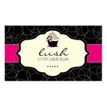 Carte de visite de luxe de boulangerie et de petit