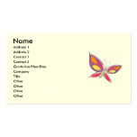Carte de visite de papillon