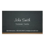 Carte de visite de professeur remplaçant de tablea