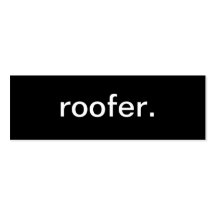 Carte de visite de Roofer