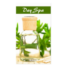 Carte de visite de spa de jour