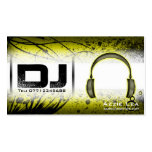 Carte de visite du DJ - personnalisable