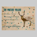 Carte de visite en bronze de grunge de mâle cartes de visite