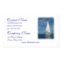 Carte de visite parfait de voile
