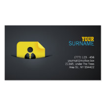 carte de visite personnel