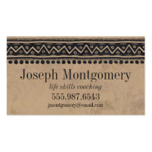 Carte de visite professionnel beige de rendez-vous