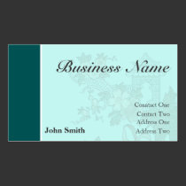 Carte de visite professionnel [cyan] - customisé cartes de visite