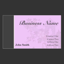 Carte de visite professionnel [pourpre] - customis cartes de visite