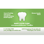 Cartes de visite dentistes
