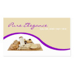 Carte de visite suppl. de thérapeute de massage de