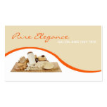Carte de visite suppl. de thérapeute de massage de