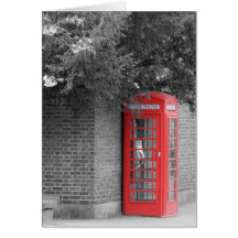 Carte de voeux de Cambridge Callbox